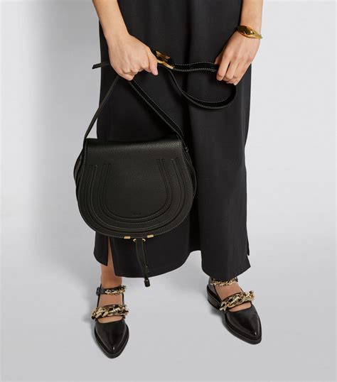 chloe marcie medium saddle bag|chloé medium marcie leather satchel.